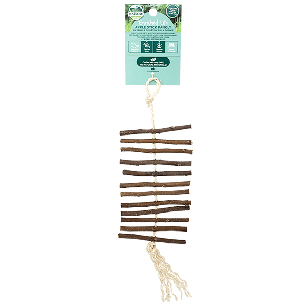 Oxbow Enriched Life Apple Stick Dangly - Pisces Pet Emporium
