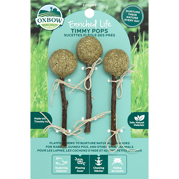Oxbow Enriched Life Timmy Pops - Pisces Pet Emporium