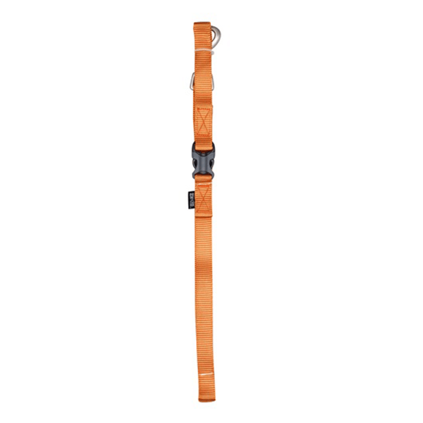 Zeus Tangerine 1.2m Nylon Leash - Available in 4 Sizes - Pisces Pet Emporium