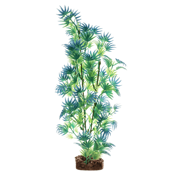 Tetra GloFish Large Green/Blue Plant - Pisces Pet Emporium
