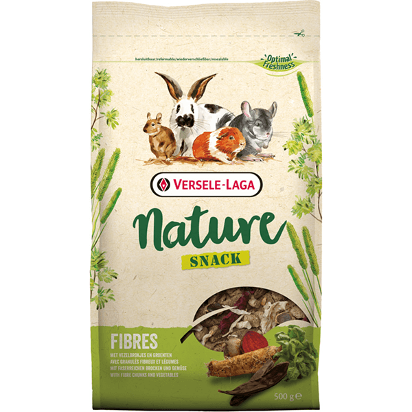 Versele-Laga Nature Snack Fibers - 500 g - Pisces Pet Emporium