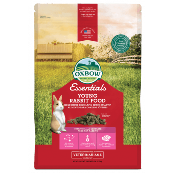 Oxbow Essentials Young Rabbit Food - Pisces Pet Emporium