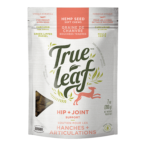 True Leaf Hip & Joint Support Chews - 200 g - Pisces Pet Emporium