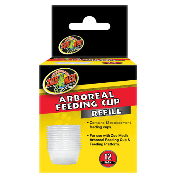 Zoo Med Arboreal Feeding Cup Refill - 12 Pack - Pisces Pet Emporium