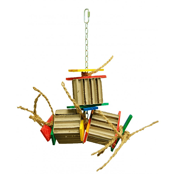 Zoo-Max Shoopa-Shred Bird Toy - Pisces Pet Emporium