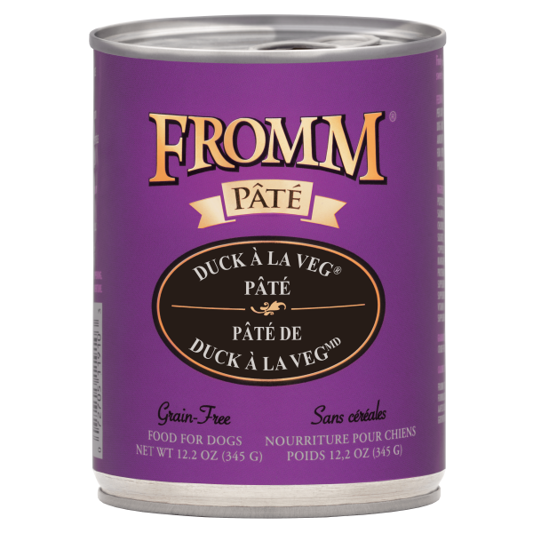 Fromm Dog Duck A La Veg Pate - 345 g - Pisces Pet Emporium