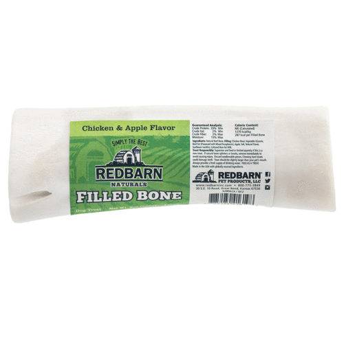 Redbarn Filled Bone - Chicken & Apple - Pisces Pet Emporium