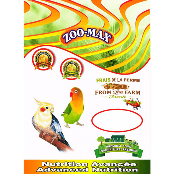 Zoo-Max Economax Cockatiel & Lovebird - 907 g - Pisces Pet Emporium