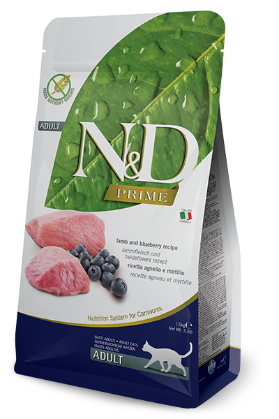 Farmina N&D Cat Food - Lamb & Blueberry - Pisces Pet Emporium