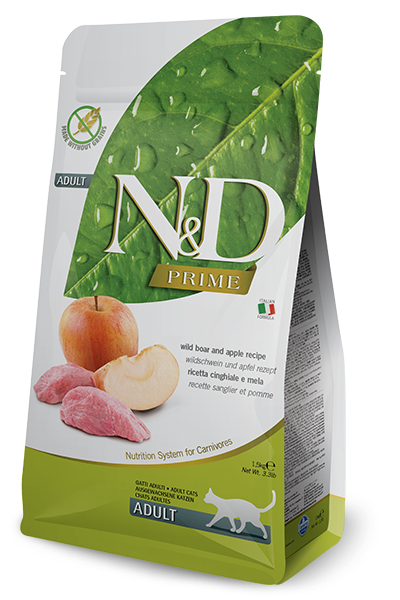 Farmina N&D Cat Food - Boar & Apple - Pisces Pet Emporium