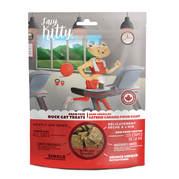 Lazy Kitty Duck Air Dried Treats - 85g - Pisces Pet Emporium