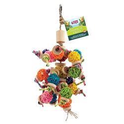 Living World Tropical Trove - Mobile w/ Wicker Balls - Pisces Pet Emporium