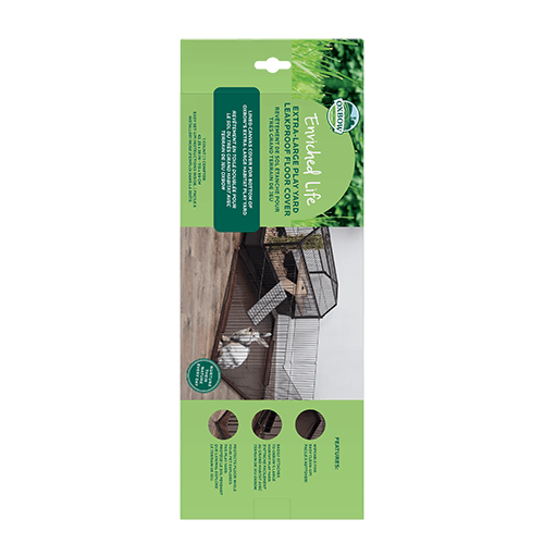 Oxbow Enriched Life Leakproof Play Yard Floor Cover - XL - Pisces Pet Emporium