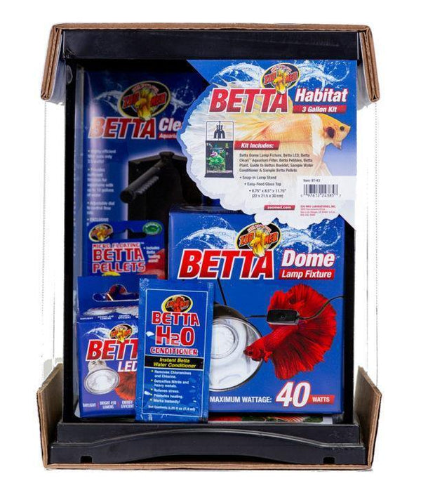 Zoo Med Betta Habitat 3 Gallon Kit - Pisces Pet Emporium