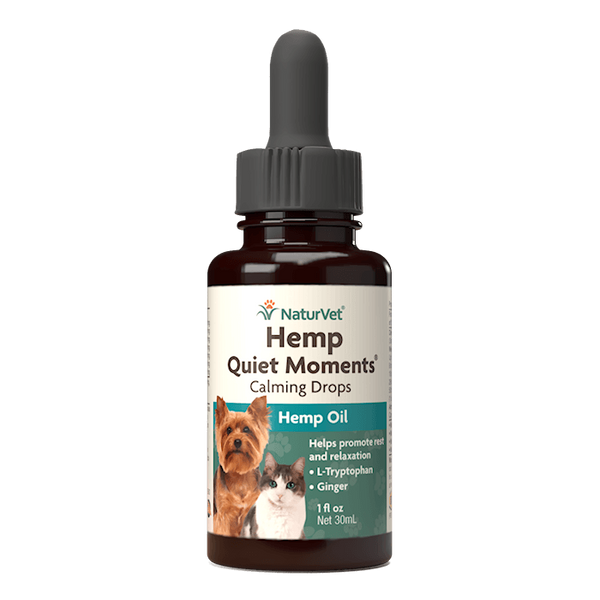 Naturvet Hemp Calming Drops 1oz - Pisces Pet Emporium