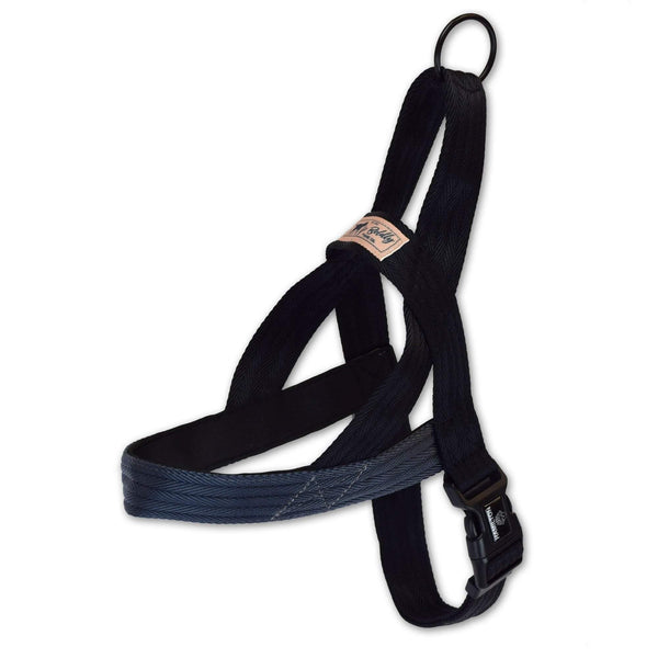 Hamilton Norwegian Harness - Canteen - Black/Graphite - Pisces Pet Emporium