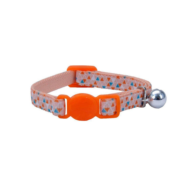 Li'l Pals Elastic Kitten Breakaway Collar - Triangles - Pisces Pet Emporium