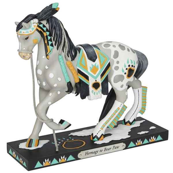 Painted Ponies Figurine - Homage to Bear Paw - Pisces Pet Emporium