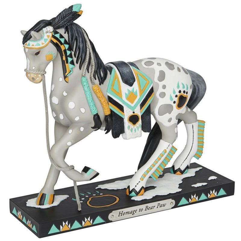 Painted Ponies Figurine - Homage to Bear Paw - Pisces Pet Emporium