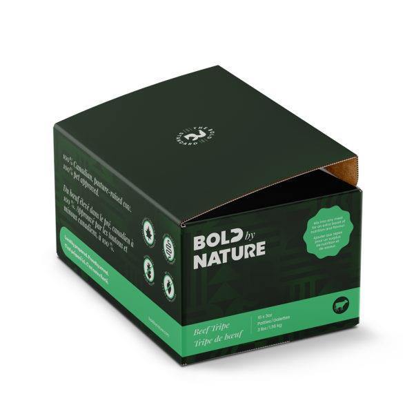 Bold By Nature - Beef Tripe Patties 3lb - Pisces Pet Emporium