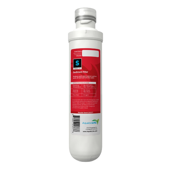 Aquatic Life Twist-In Sediment Filter Cartridge - Pisces Pet Emporium