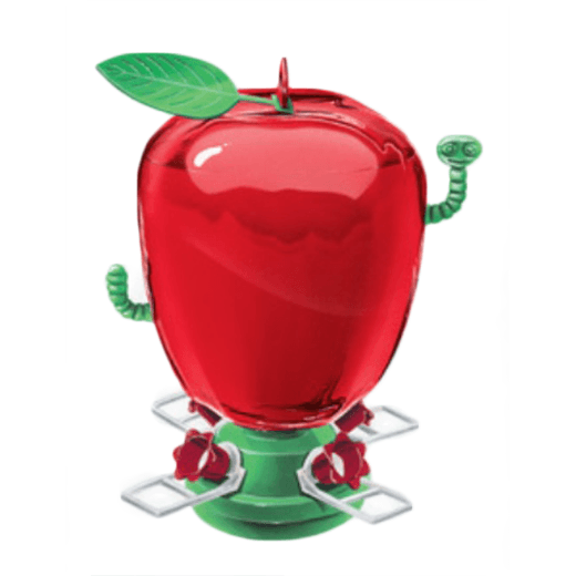 Audobon Apple Hummingbird Feeder - Pisces Pet Emporium