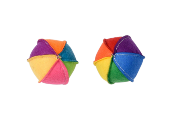 Multipet Felt Beach Ball 1pc - Pisces Pet Emporium