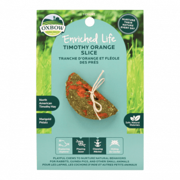 Oxbow Enriched Life - Timothy Orange Slice - Pisces Pet Emporium