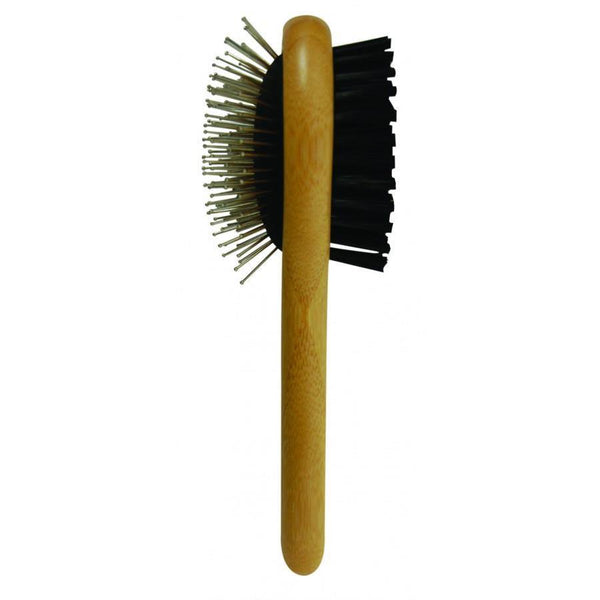 Pro Plus Bamboo Combo Brush - Pisces Pet Emporium