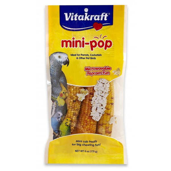 Vitakraft Mini-Pop Popcorn 6oz - Pisces Pet Emporium
