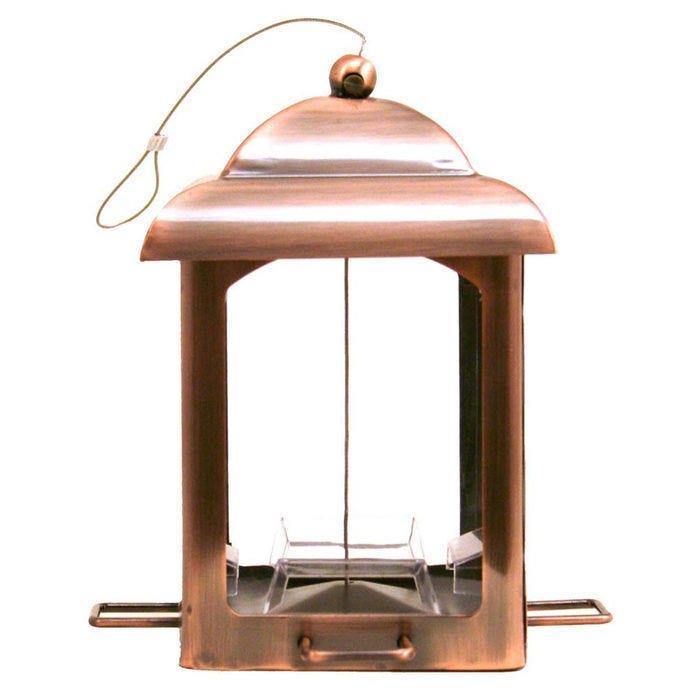 Perky Pet Lantern Bird Feeder - Antique Copper - Pisces Pet Emporium