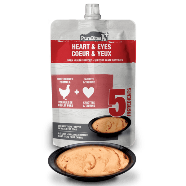 Purebites Squeezables for Dogs - Heart & Eyes 2.5oz - Pisces Pet Emporium