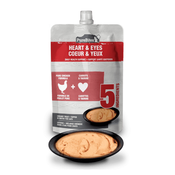 Purebites Squeezables for Cats - Heart & Eyes 2.5oz - Pisces Pet Emporium
