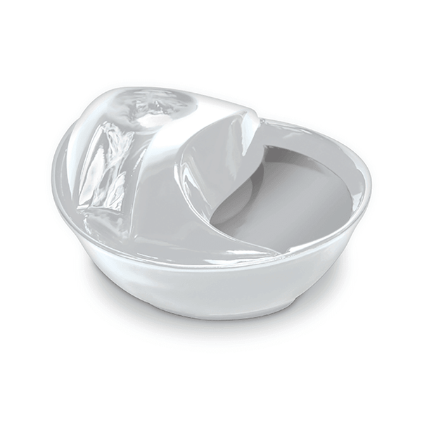 Pioneer Pet Ceramic Raindrop Fountain - White - Pisces Pet Emporium