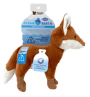 Spunky Pup Recycled Plush Fox - Pisces Pet Emporium