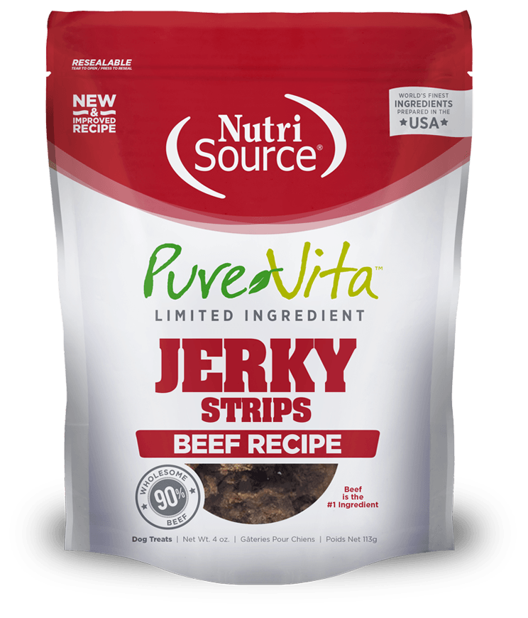 Pure Vita Jerky Treats 4oz - Pisces Pet Emporium