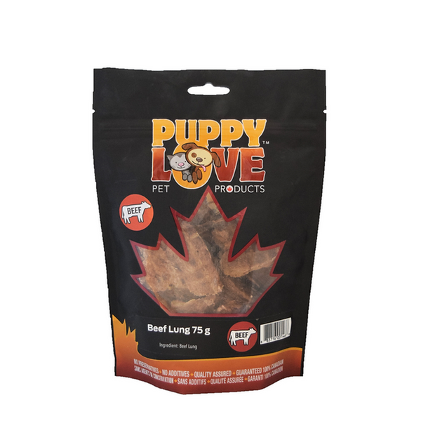 Puppy Love Beef Lung Natural Dog Treat | Pisces