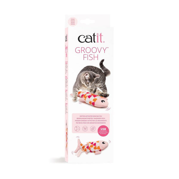Catit Groovy Fish Moving Cat Toy | Pisces