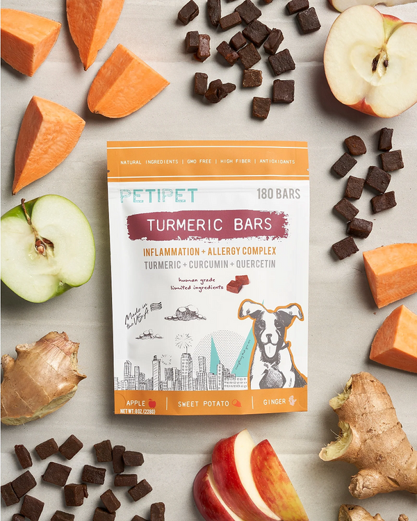 Petipet Turmeric Bars -  Allergy Treats | Pisces