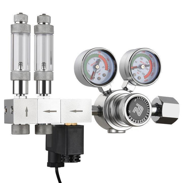FZoneAqua CO2 Regulator - Dual Stage - Pisces Pet Emporium